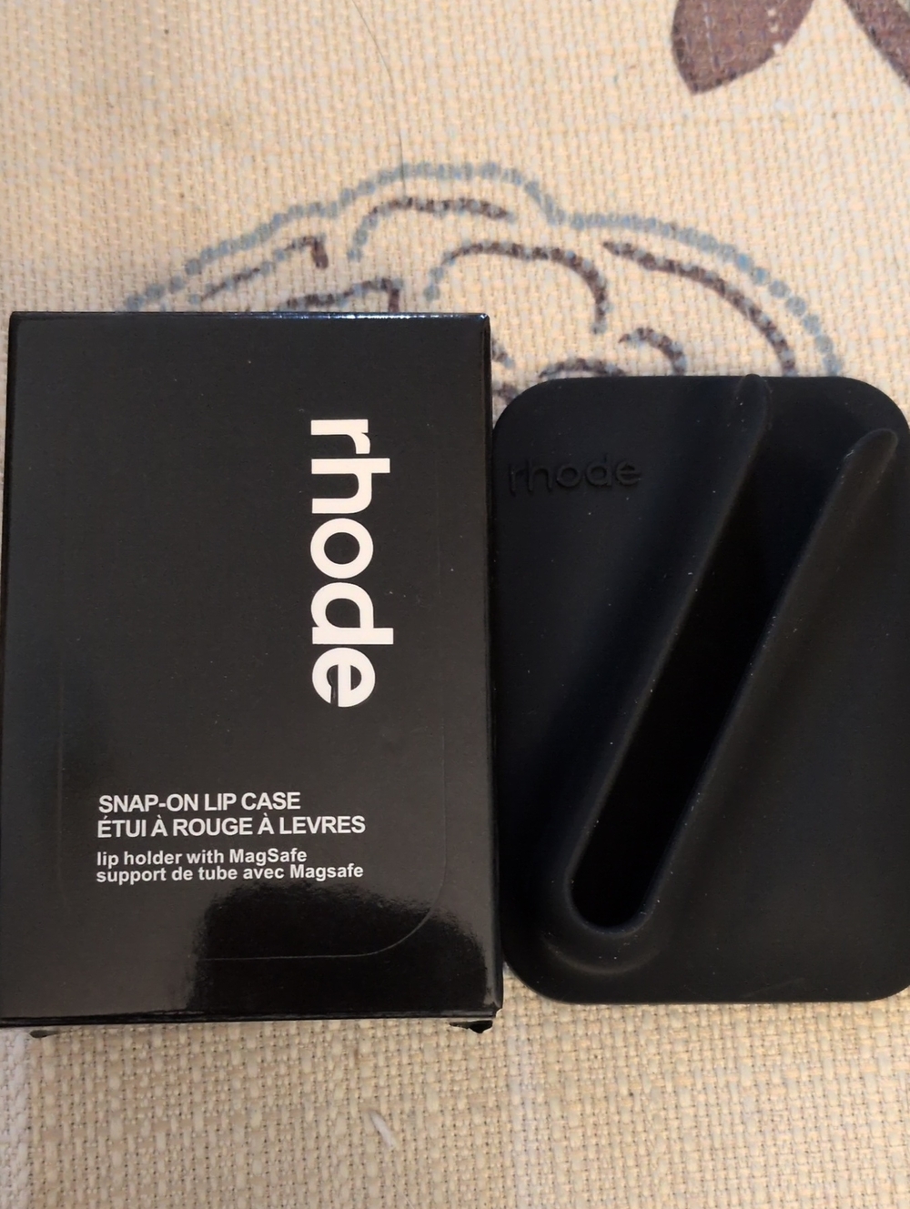 RHODE Black Snap-On MagSafe Lip Gloss Holder
